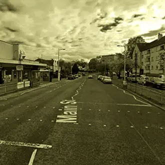 Google Streetview image of Thornliebank Main St: 