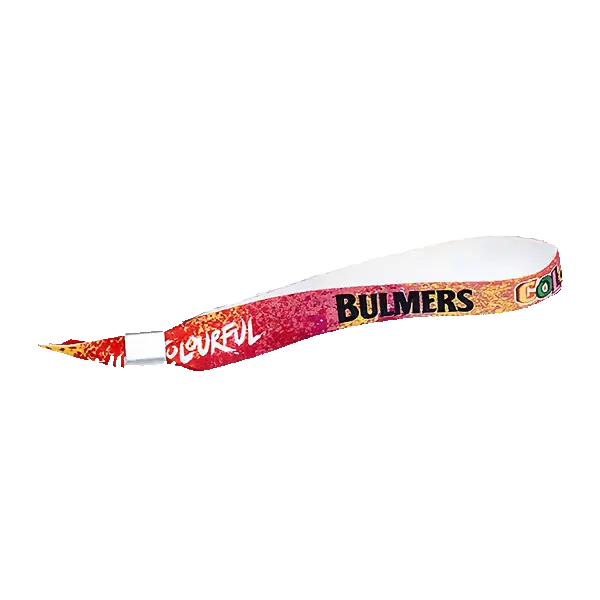 Full colour printed festival wristband