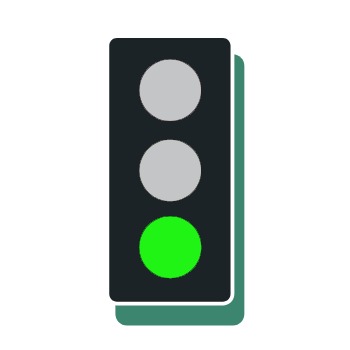 green traffic light image