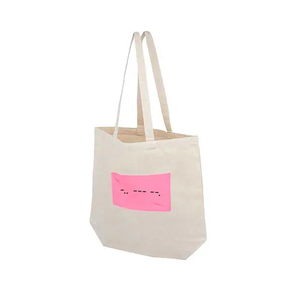 Bayley Screen Printed, Natural Canvas Shopper Bag Bayley Screen Printed, Natural Canvas Shopper Bag - Natural Colour With Multicoloured Design