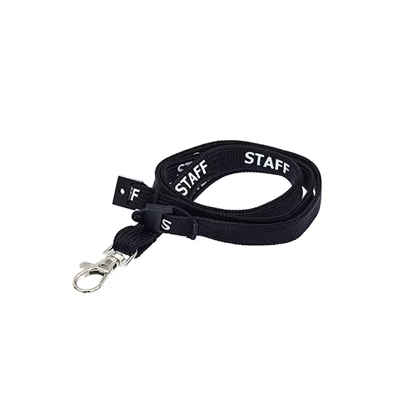 Staff Lanyard Black Staff Lanyard