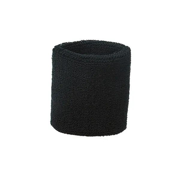 Plain Sweatbands Black Plain Sweatbands