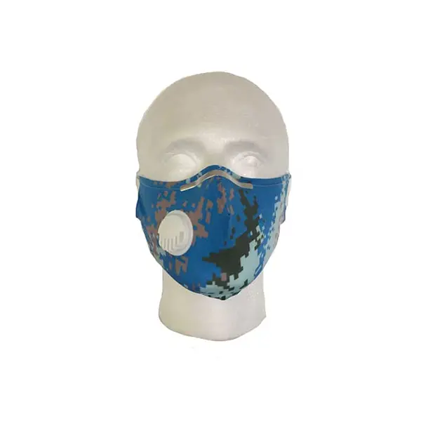 Camouflage Face Mask Blue Camouflage Face Mask