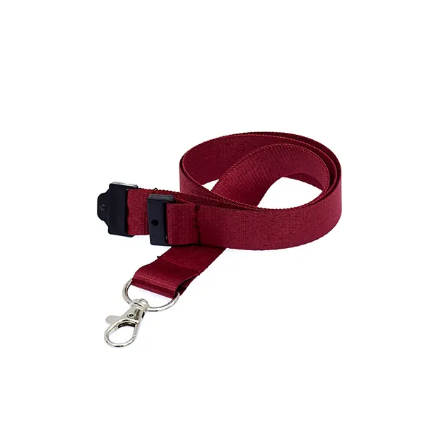 Plain Lanyard (2cm Flat) Purple Plain Lanyard (2cm Flat)