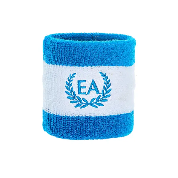 Embroidered Sweatbands Red Embroidered Sweatbands
