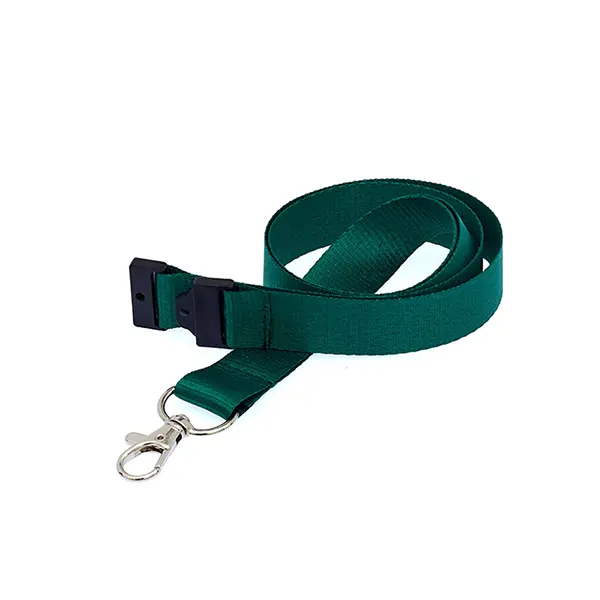 Plain Lanyard (2cm Flat) Green Plain Lanyard (2cm Flat)
