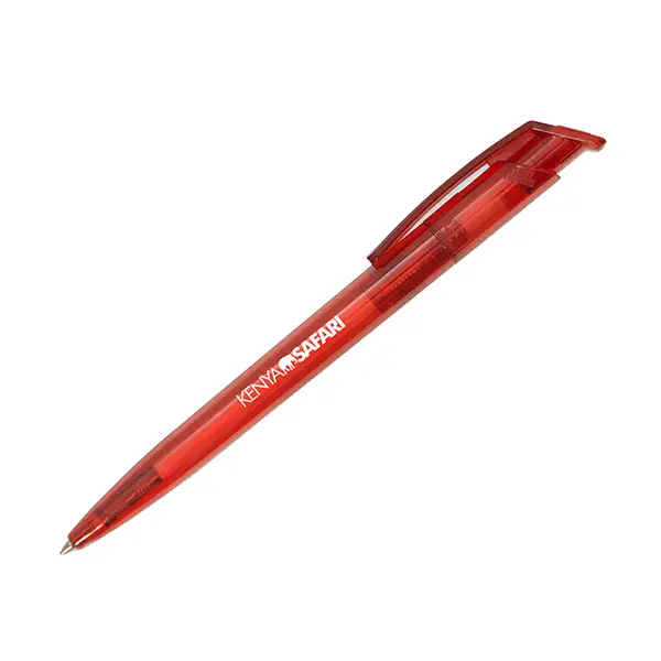Frosted Litani Pen Red Frosted Litani Pen