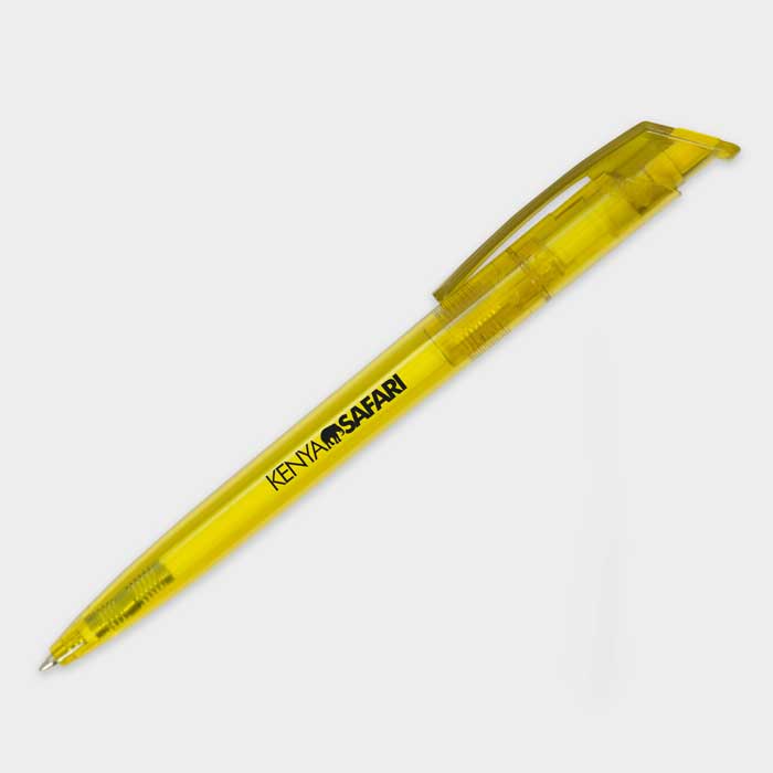Frosted Yellow Litani Pen