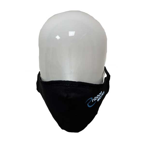 Full Colour Printed Antibacterial Face Mask - Front View