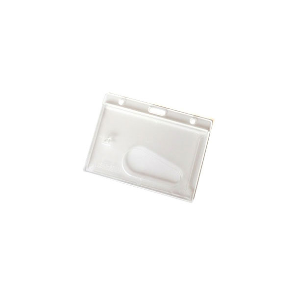 Fully Enclosed Landscape ID Card Holders
