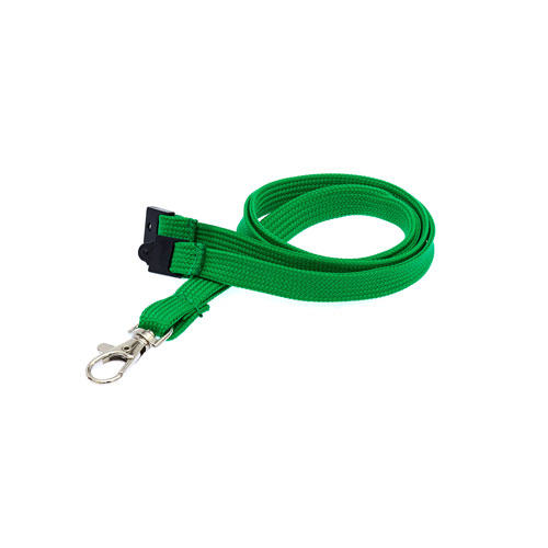 Green (347c) Plain Lanyard (1cm Bootlace / Tubular)