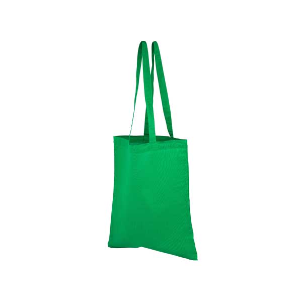 Green Brixy Unprinted Cotton Shopper Bag