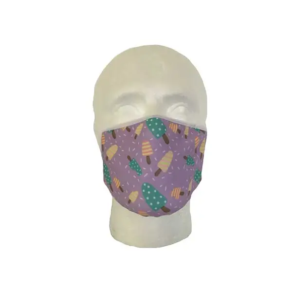 Ice Lolly Face Mask Purple Ice Lolly Face Mask