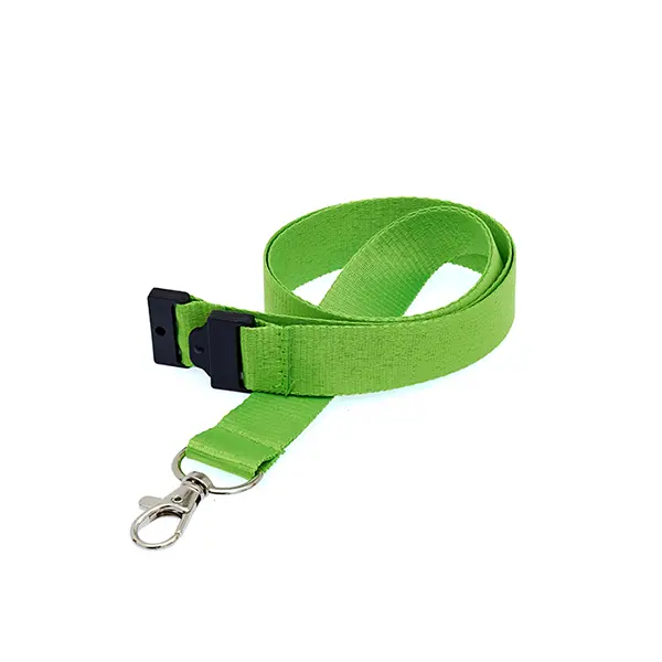 Plain Lanyard (2cm Flat) Lime Green Plain Lanyard (2cm Flat)