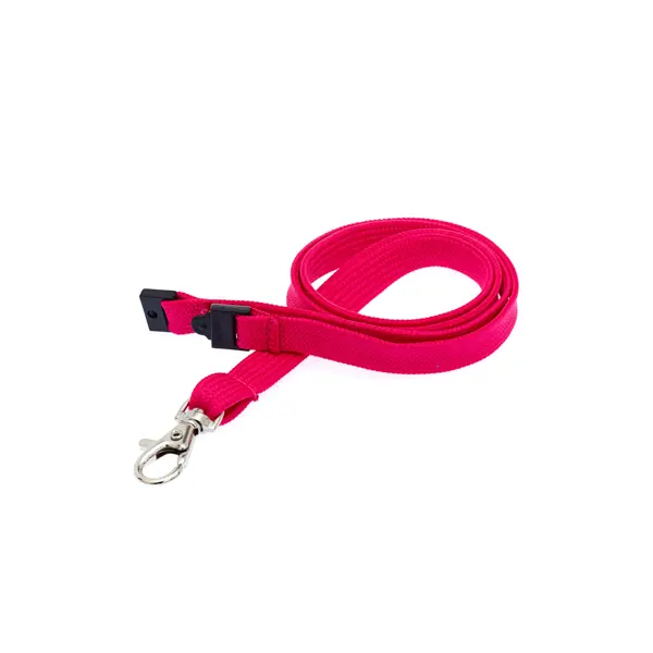 Plain Lanyard (1cm Bootlace / Tubular) Magenta Plain Lanyard (1cm Bootlace / Tubular)