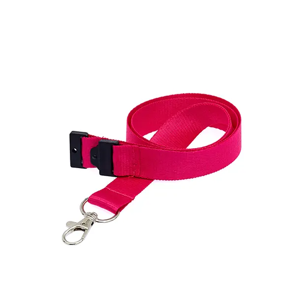 Plain Lanyard (1cm Flat) Magenta Plain Lanyard (1cm Flat)