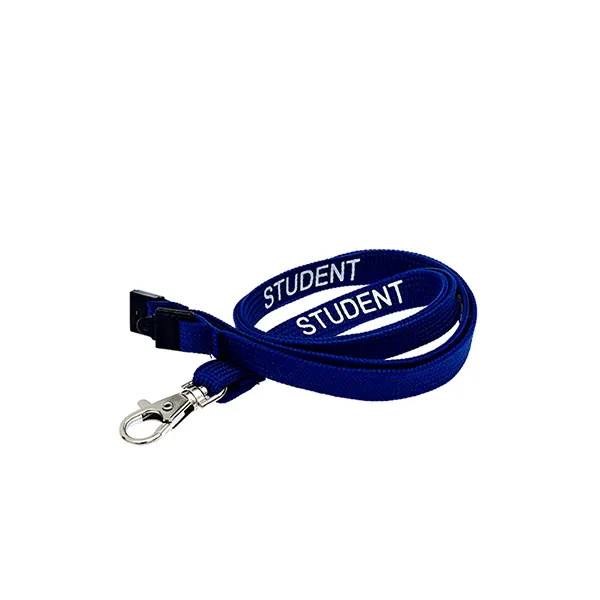 Student Lanyard Navy Blue Student Lanyard