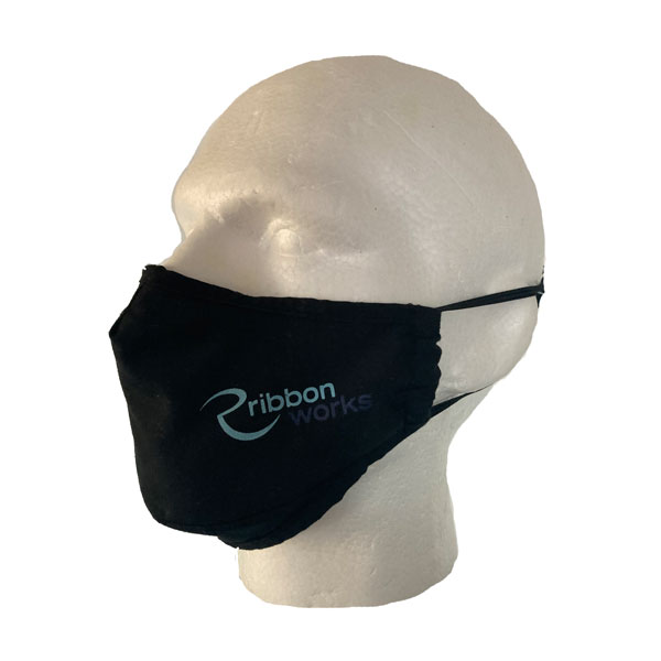 Printed Cotton Mask - Side View