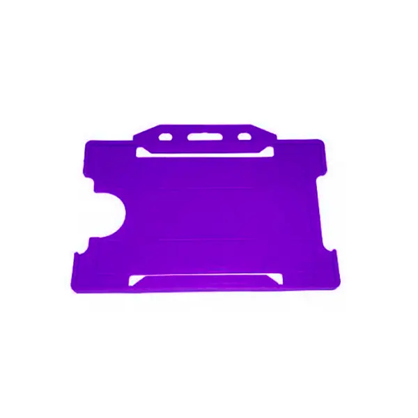 Royal Purple Landscape ID Card Holder