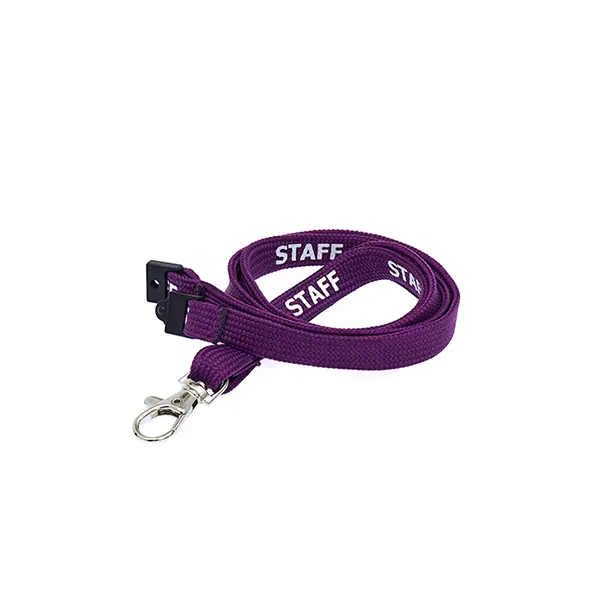 Royal Purple Staff Lanyard