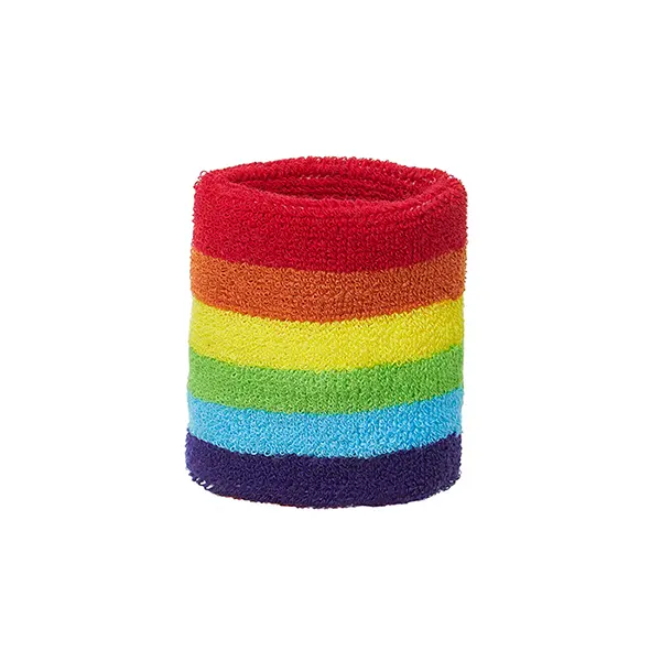Plain Sweatbands Rainbow Plain Sweatbands