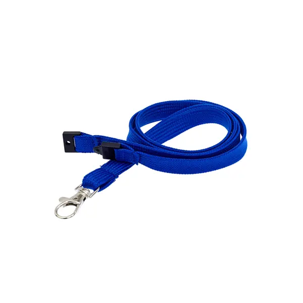 Plain Lanyard (1cm Bootlace / Tubular) Reflex Blue Plain Lanyard (1cm Bootlace / Tubular)