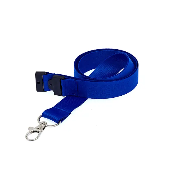 Plain Lanyard (2cm Flat) Reflex Blue Plain Lanyard (2cm Flat)