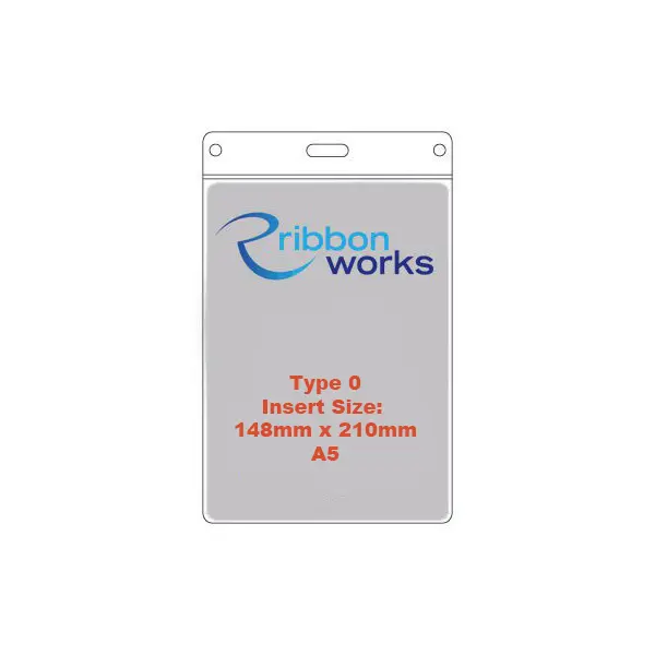 Type 0 PVC Wallet, Insert Size: 210mm x 148mm/A5