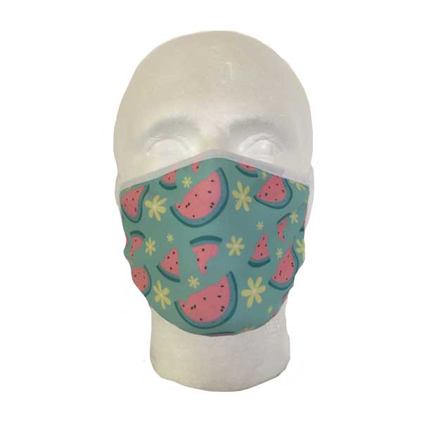 Watermelon Cloth Face Mask - Front View