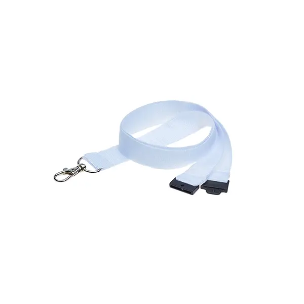 Plain Bamboo Lanyard White Plain Bamboo Lanyard
