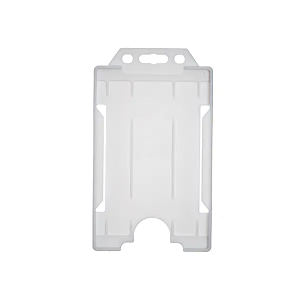 Portrait ID Card Holder White Portrait ID Card Holder